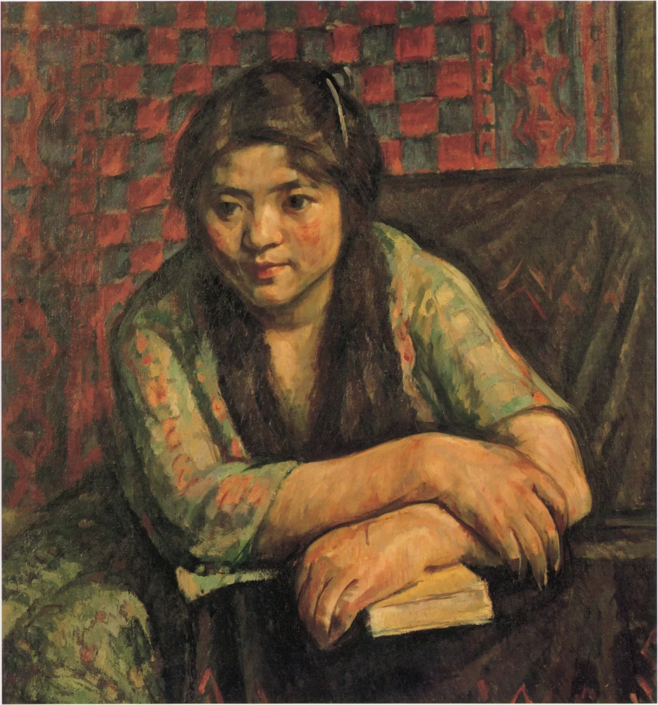 Ritratto di ragazza con libro